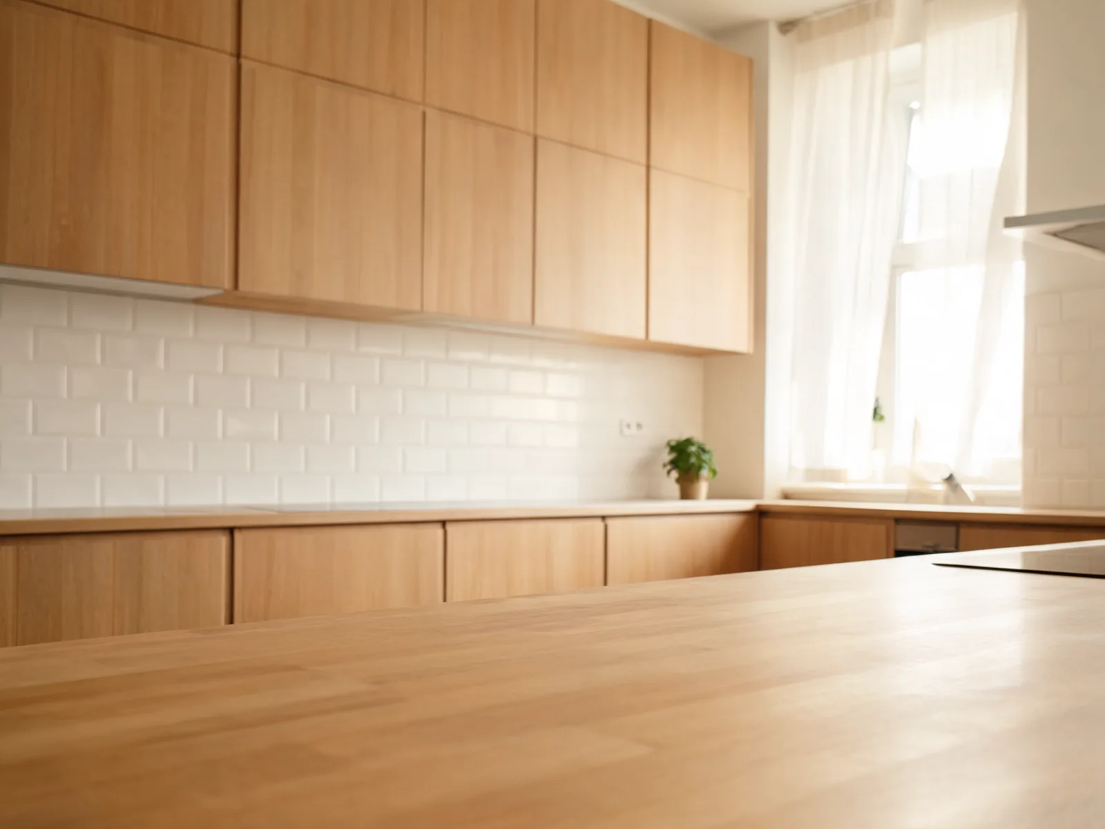 Præcisionsarbejde på bordpladesamling ved køkkenrenovering i Køge